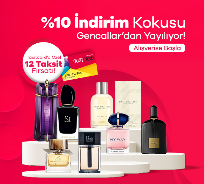 Parfüm %10 indirim