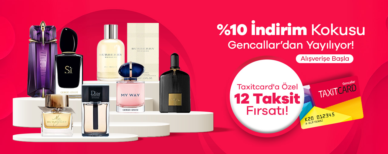 Parfüm %10 indirim