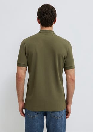 M064946-71543 Erkek Yeşil Polo Yaka T-shirt - 2