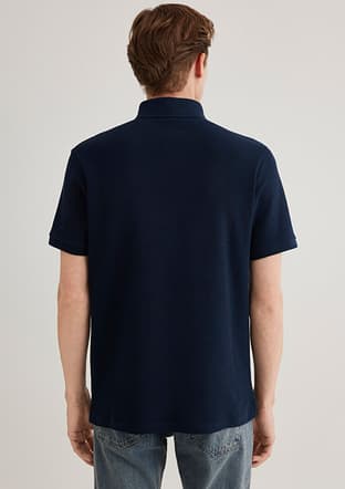 M0612521-70490 Erkek Lacivert Polo Yaka T-shirt - 2