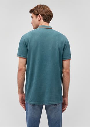 M065920-30708 Erkek Yeşil Polo Yaka T-shirt - 3