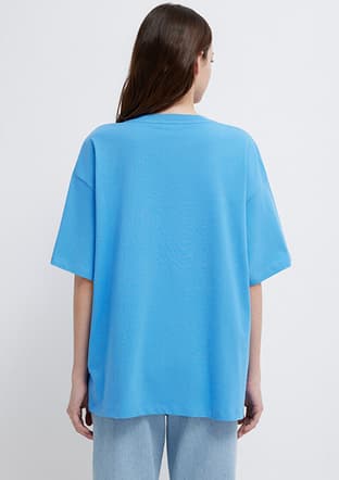M1600843-91478 Kadın Baskılı T-Shirt - 2
