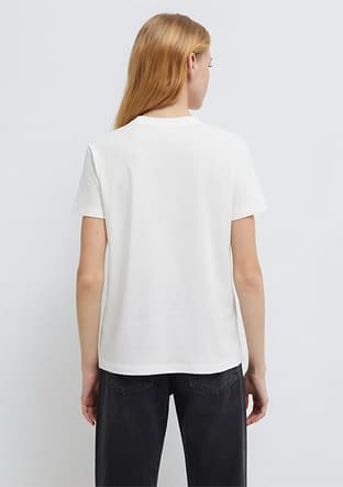 M1613723-70057 Kadın Beyaz Baskılı T-shirt - 2
