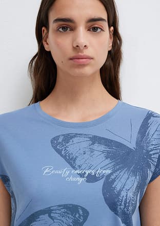 M1613717-70728 Kadın Baskılı T-shirt - 3