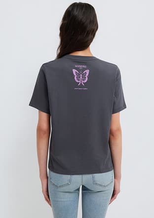 M1613720-83620 Kadın Baskılı T-Shirt - 2