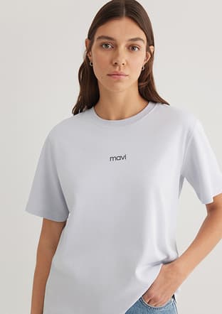 M1612829-89201 Kadın Baskılı T-Shirt - 2