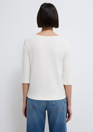 M1613760-70057 Kadın Beyaz Kısa Kol T-shirt - 2