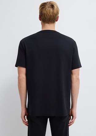 M0613132-900 Erkek Siyah T-shirt - 2