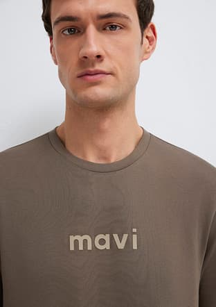 M0612732-83866 Erkek Baskılı T-shirt - 3