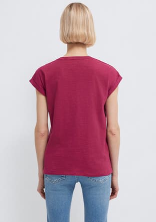 M1600961-70919 Kadın V Yaka T-Shirt - 2