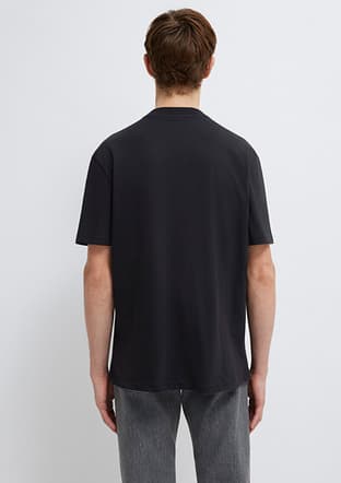 M0612216-900 Erkek Siyah Baskılı T-shirt - 2