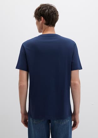 M066249-70497 Erkek Lacivert Kısa Kol T-shirt - 2