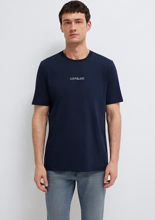 M0613135-86623 Erkek Çok Renkli Baskılı T-shirt - 1