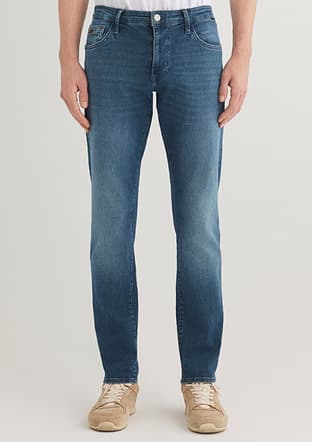 M0042289559 Erkek Mavi Jean Pantolon - 2