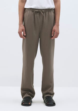 M0010193-70321 Erkek Bej Pantolon - 3