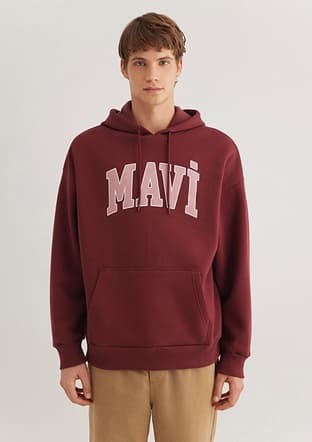 M067149-70396 Erkek Mavi Sweatshirt - 1