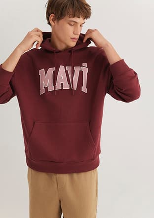 M067149-70396 Erkek Mavi Sweatshirt - 2