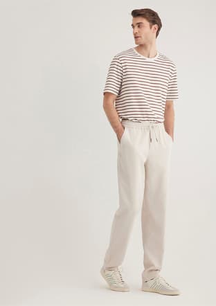 M0010168-70144 Erkek Bej Pantolon - 2