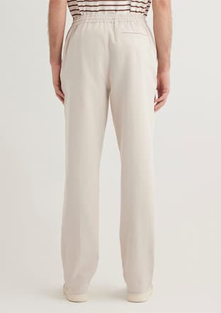 M0010168-70144 Erkek Bej Pantolon - 3