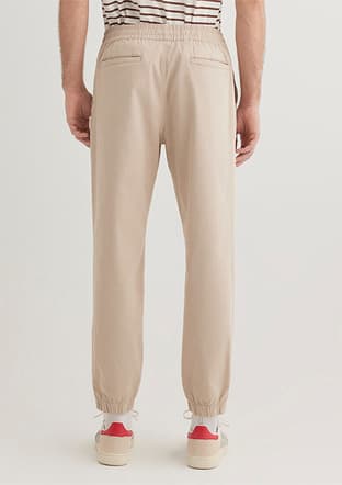 M000169-70004 Erkek Bej Pantolon - 2