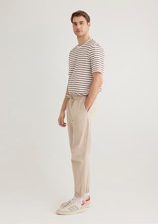 M000169-70004 Erkek Bej Pantolon - 3