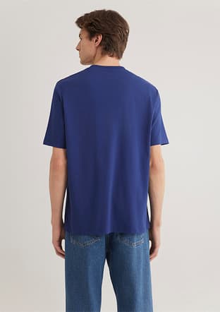 M0611931-70722 Erkek Çok Renkli Bisiklet Yaka T-shirt - 3