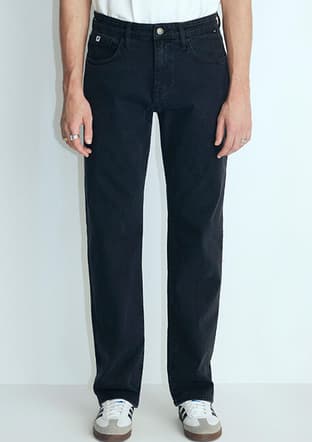 M0010039-83811 Erkek Siyah Jean Pantolon - 2