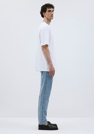 M0612150-620 Erkek Beyaz Kısa Kol T-shirt - 2