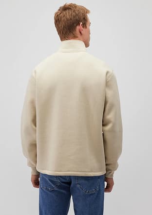 M0S10016-70322 Erkek Bej Sweatshirt - 2