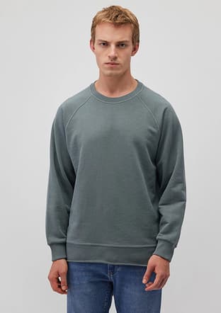 M0S10161-71577 Erkek Yeşil Sweatshirt - 1