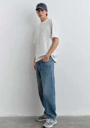 M0010289-89127 Erkek Mavi Jean Pantolon - 2
