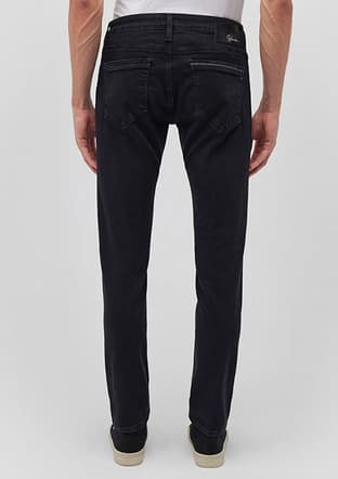 M0042487866 Erkek Siyah Jean Pantolon - 3