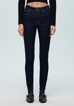 M100980-82996017 Kadın Sarı Jean Pantolon - 2