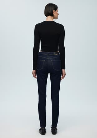 M100980-82996017 Kadın Sarı Jean Pantolon - 3