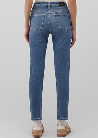 M100277-87897 Kadın Sarı Jean Pantolon - 3