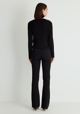 M101225-80710 Kadın Çok Renkli Jean Pantolon - 3
