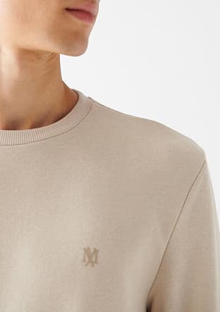 M065751-35111 Erkek Bej Sweatshirt - 3