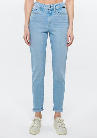 M100277-84410 Kadın Sarı Jean Pantolon - 2