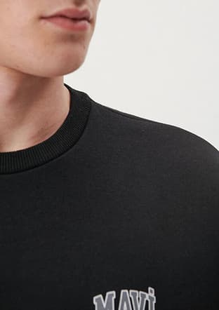 M0611716-900 Erkek Siyah Sweatshirt - 3