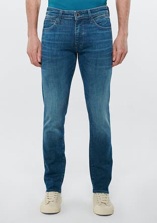 M0042285213 Erkek Mavi Jean Pantolon - 2