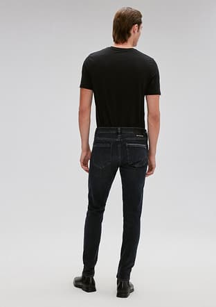 M0042485215 Erkek Mavi Jean Pantolon - 3