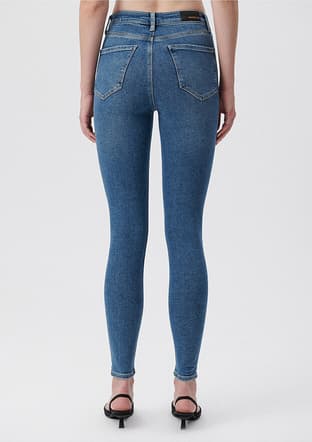 M100980-82194 Kadın Sarı Jean Pantolon - 3