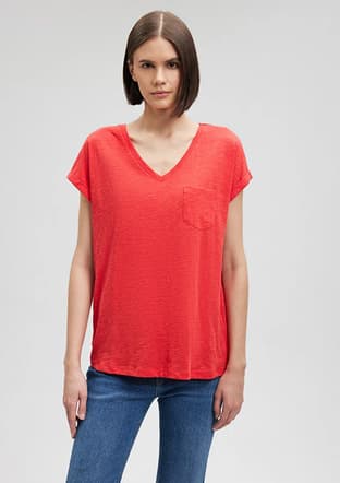 M1600961-71083 Kadın Çok Renkli Basic T-shirt - 3