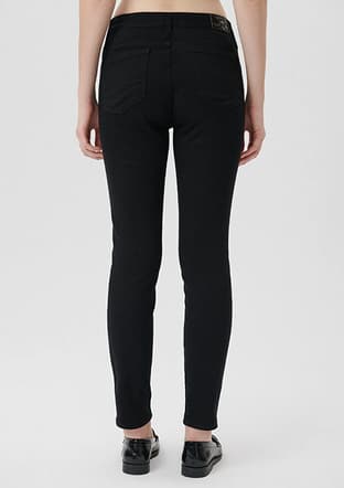M1020586397 Kadın Siyah Jean Pantolon - 3