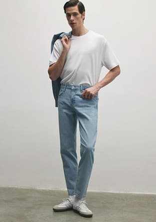 M0010172-85903 Erkek Çok Renkli Jean Pantolon - 1