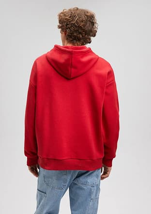 M067149-70464 Erkek Kırmızı Sweatshirt - 2