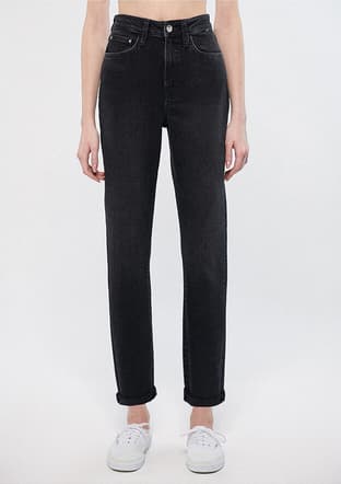 M101077-82224 Kadın Çok Renkli Jean Pantolon - 3