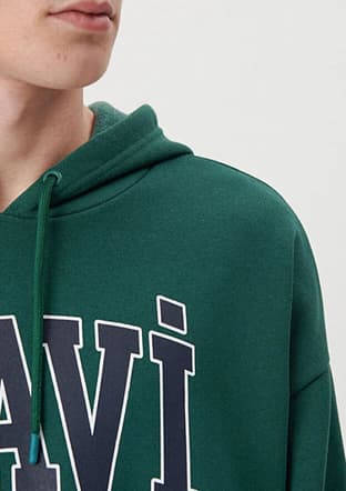 M067149-71874 Erkek Yeşil Sweatshirt - 3