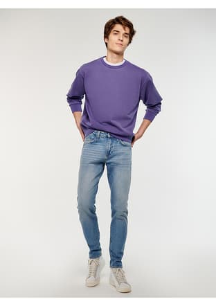 M0081083030 Erkek Çok Renkli Jean Pantolon - 1
