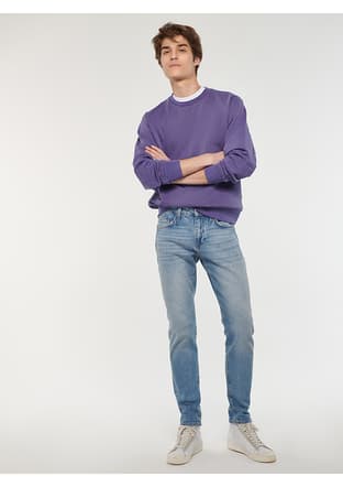 M0081083030 Erkek Çok Renkli Jean Pantolon - 2